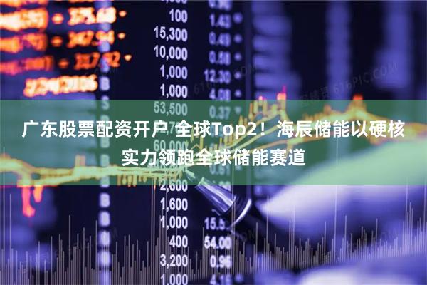 广东股票配资开户 全球Top2！海辰储能以硬核实力领跑全球储能赛道